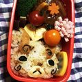 ☆ゆうまくんママ☆'s cooksnap of when they made 妖怪ウォッチ　コマじろう＊キャラ弁.