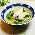 旦那は皿洗い's cooksnap of when they made お夜食に！ささみと白菜のササっと塩麹鍋.