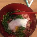 クックD7AL6D☆'s cooksnap of when they made サイゼの青豆とベーコンの温玉サラダ再現.