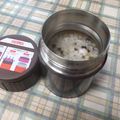 よちりん's cooksnap of when they made スープジャーランチ おむすび山雑炊.