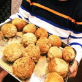 kurutoro's cooksnap of when they made 簡単まんまる揚げドーナツ.