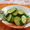 赤い電話's cooksnap of when they made めっちゃ簡単♪きゅうりの漬け物★.