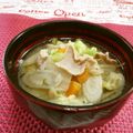 赤い電話's cooksnap of when they made シンプルな豚汁.