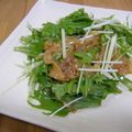 サオリ's cooksnap of when they made 簡単なお酒のあて！中華クラゲと水菜サラダ.