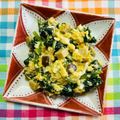チェックのミニくま's cooksnap of when they made 高野豆腐のスクランブルエッグ.