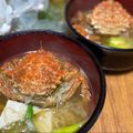 ヒロたんw's cooksnap of when they made トゲクリガニの味噌汁.