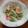 sarada☆'s cooksnap of when they made すぐ出来♡**納豆と水菜のサラダ**.