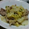 万里愛's cooksnap of when they made 白菜と豚肉のコンソメ煮.