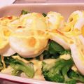 saku129's cooksnap of when they made 簡単！卵とブロッコリーのホットサラダ.