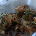 クックJODZQ6☆'s cooksnap of when they made むき海老入り*大根・人参の皮のかき揚げ*.