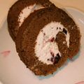 いわばい's cooksnap of when they made クランベリーチーズクリーム♡ココアロール.