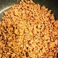 ルチアーノ☆'s cooksnap of when they made 合挽き肉のそぼろ.