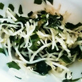 もぇぴよ's cooksnap of when they made 節約！モヤシとわかめのさっぱり酢の物！.