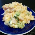 粉おとし's cooksnap of when they made 食感が楽しい♡とびっこポテトサラダ.