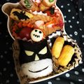 おたぷく's cooksnap of when they made キャラ弁☆バットマン☆簡単☆その2.