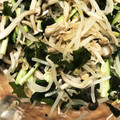 ハハハハハ's cooksnap of when they made キュウリともやしとワカメの和え物♪.