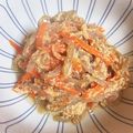 サンラータン's cooksnap of when they made きんぴらこんにゃくのたらこ和え.