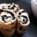 Kayadehutt's cooksnap of when they made 甘辛で人気♪油揚げの海苔チーズ巻き♪.
