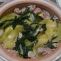 さーパパ's cooksnap of when they made お店の味☆牛ホルモン鍋＆胡麻そば.
