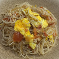 ゆーあcooking's cooksnap of when they made トマトと卵で春雨炒め.
