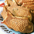 harumaki14's cooksnap of when they made ビタントニオで♪きな粉と黒ごまのたい焼き.