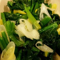 3426's cooksnap of when they made ほうれん草と長ネギのナムル.