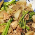 Pianoman555's cooksnap of when they made かぶ・きのこ❦秋うすくず煮.