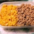 ひなtan's cooksnap of when they made 簡単ヘルシー☆２色そぼろ.