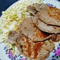 クックYNAJ4B☆'s cooksnap of when they made 豚ロースの生姜焼き.