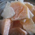 みっぺぴ's cooksnap of when they made 意外にイケます、柿マヨサラダ！.