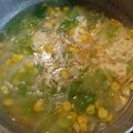 クックQNOM99☆'s cooksnap of when they made コーンとレタスの中華スープ.