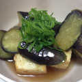 かおるルル's cooksnap of when they made 揚げない！茄子の揚げ焼き豆腐.