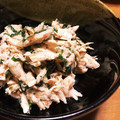 えりざべすのーらん's cooksnap of when they made レンジで簡単！ささみの梅シソあえ.