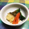 clover♡3's cooksnap of when they made 揚げタラとカキ菜のうまトロあんかけ♪.