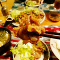 クックGE4SYA☆'s cooksnap of when they made 豚肉とエリンギのバター柚子胡椒炒め煮.