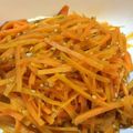 amileamila's cooksnap of when they made にんじんだけ！簡単人参のきんぴら.