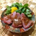 jun☆usagi's cooksnap of when they made ブリのお刺身でカルパッチョ！.