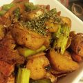 ねむちぇぶちゃん's cooksnap of when they made さつま芋アスパラベーコンのレモン醤油炒め.