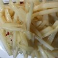 kicin1220's cooksnap of when they made じゃがいもの酢炒め.