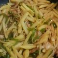 megumegu☆☆'s cooksnap of when they made モヤシ・じゃが芋・ピーマンの細切り炒め♪.