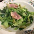 夏目隕石's cooksnap of when they made 簡単小松菜と豚バラ、椎茸の炒め物.