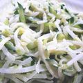 なごまん's cooksnap of when they made 初夏の味♪大根と胡瓜のサラダ.