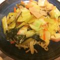 yunatan1211's cooksnap of when they made バーミヤン風五目焼きそば☆.
