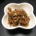 shiro_kon's cooksnap of when they made 後一品！ヘルシーこんにゃくのきんぴら.