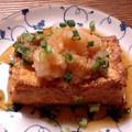 おジョー's cooksnap of when they made 厚揚げのおろしポン酢.