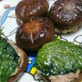 ◆真雪◇'s cooksnap of when they made お酒に合う♪椎茸肉詰め.