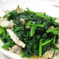 あたまぽん's cooksnap of when they made 小松菜と豚肉の中華風.