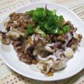 miyuki12's cooksnap of when they made すぐできる☆納豆の炒めもの.