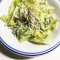 みっくすべぢたぶる's cooksnap of when they made レタスとしらすのサラダ.