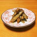 ❁Abake❁'s cooksnap of when they made ごぼうとクルミの味噌炒め.
